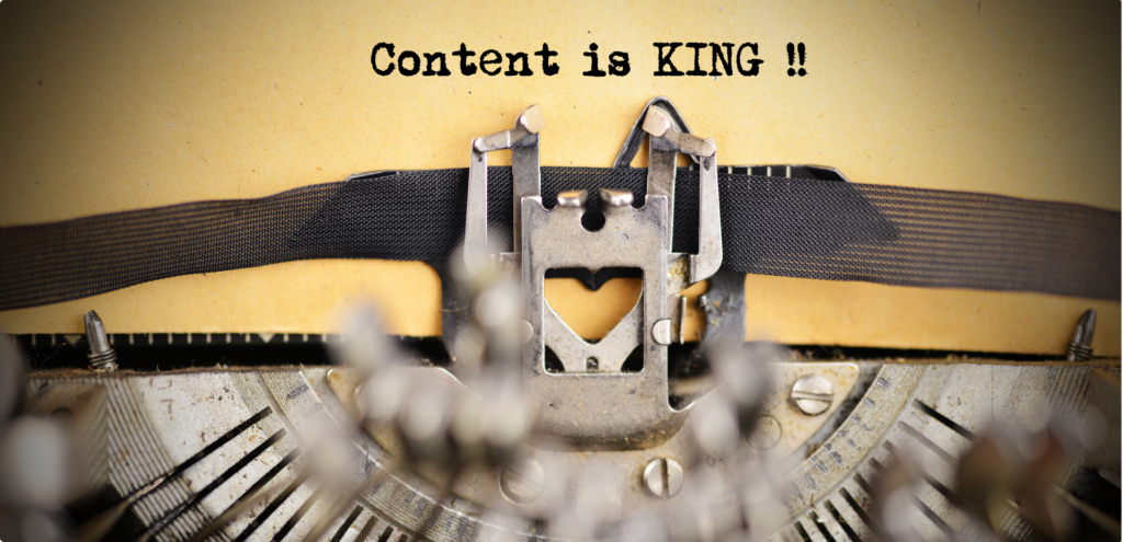 Content is King